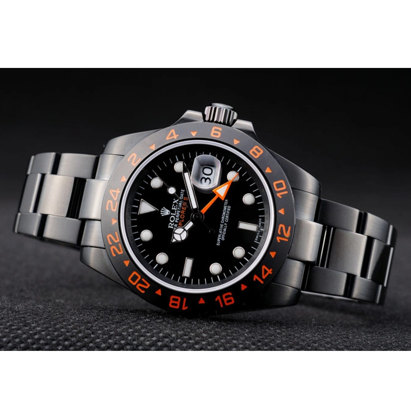 Good Copy Rolex Watches Ceramic Black Bezel Explorer Black Watch Rolex Dial 0618